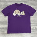 Size Medium - Palm Angels Bear Classic Tee ' Purple Brown ' | GREAT CONDITION!