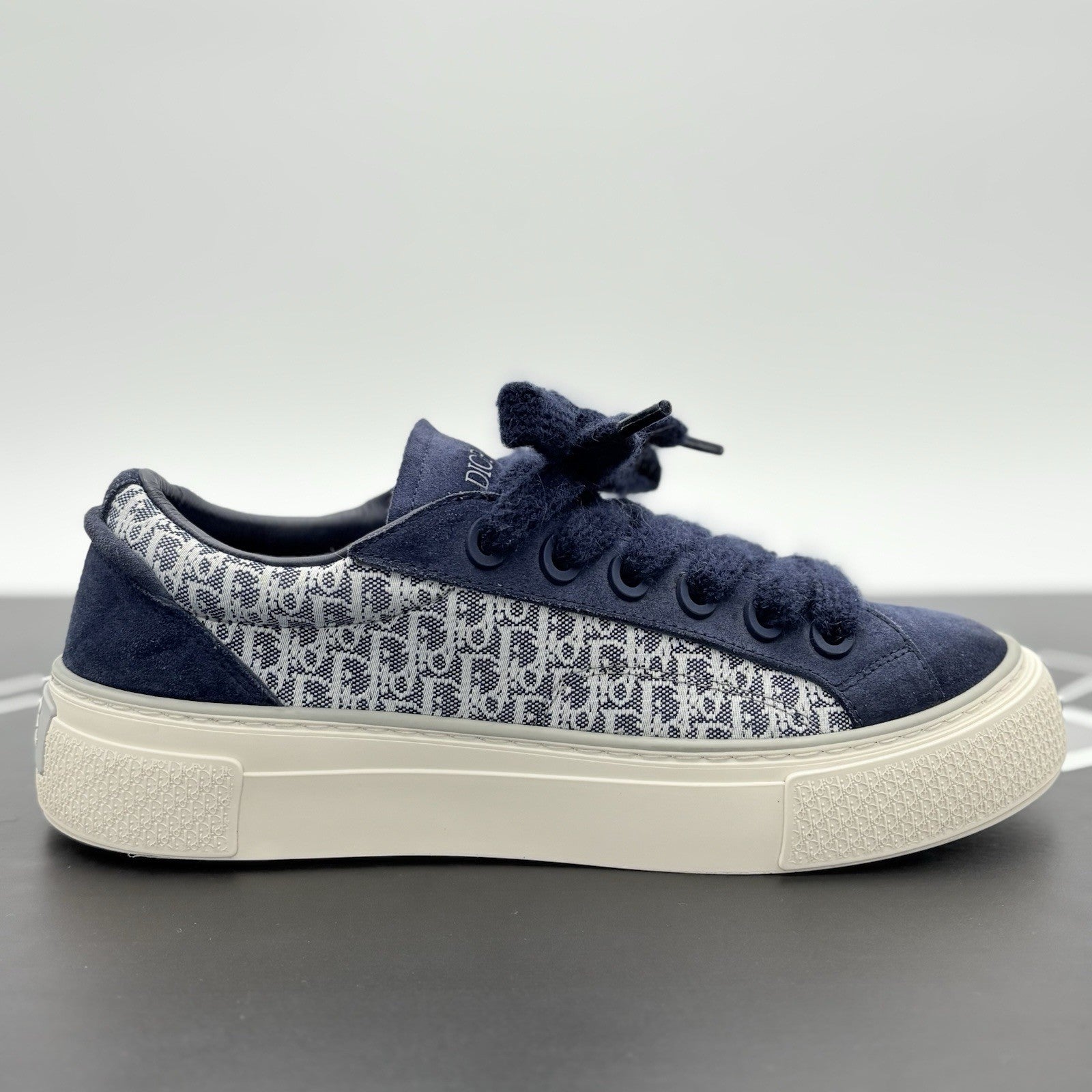 Size 41 (8 US) - Dior B33 ' Oblique Navy Blue ' | SUPER CLEAN!