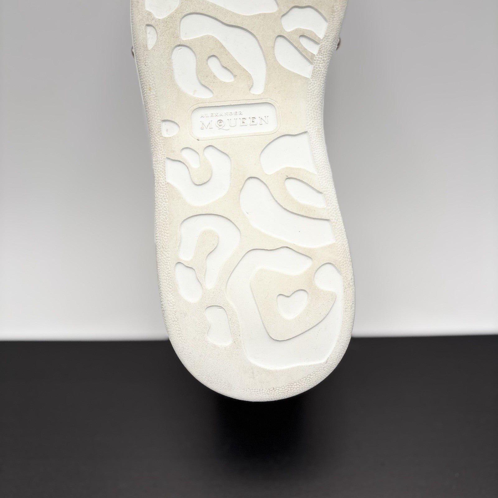 Size 44 (11 US) - Alexander McQueen Front Studded  ' White, Black ' | GREAT!