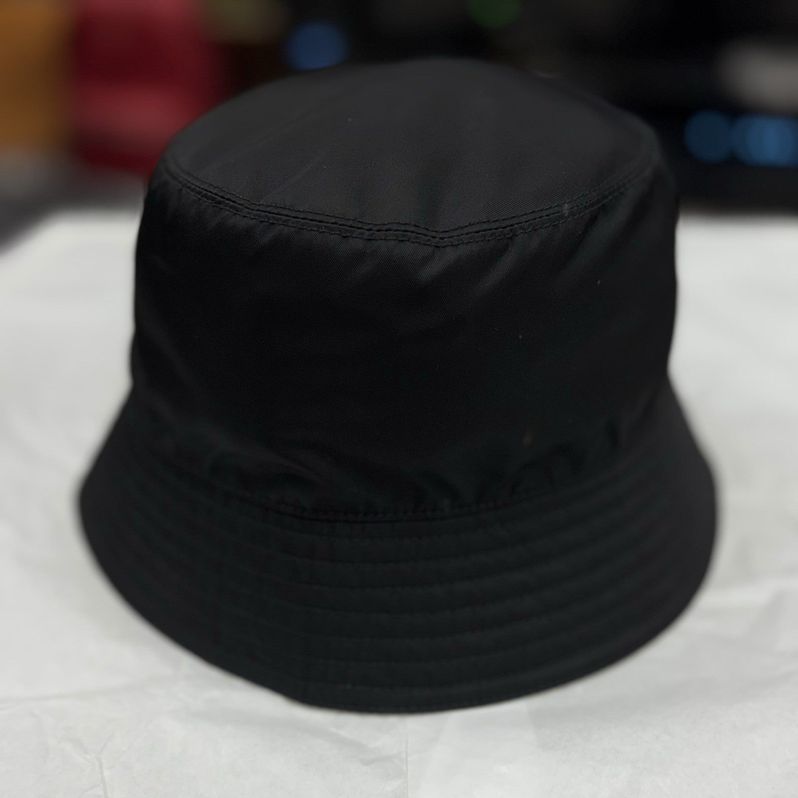 Prada Re-Nylon Bucket Hat ' Black ' | SUPER CLEAN!