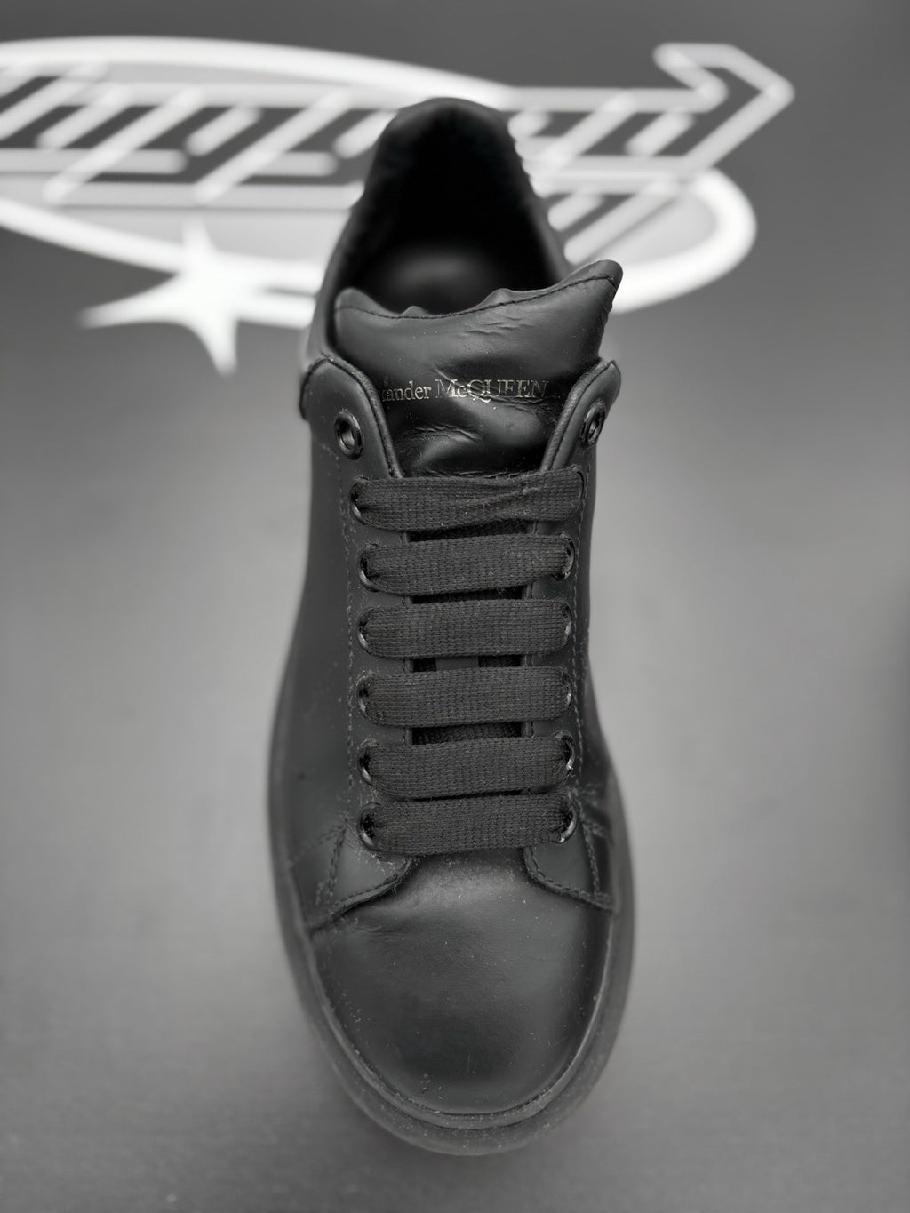 Size 41 (8 US) - Alexander McQueen Oversized ' Black '