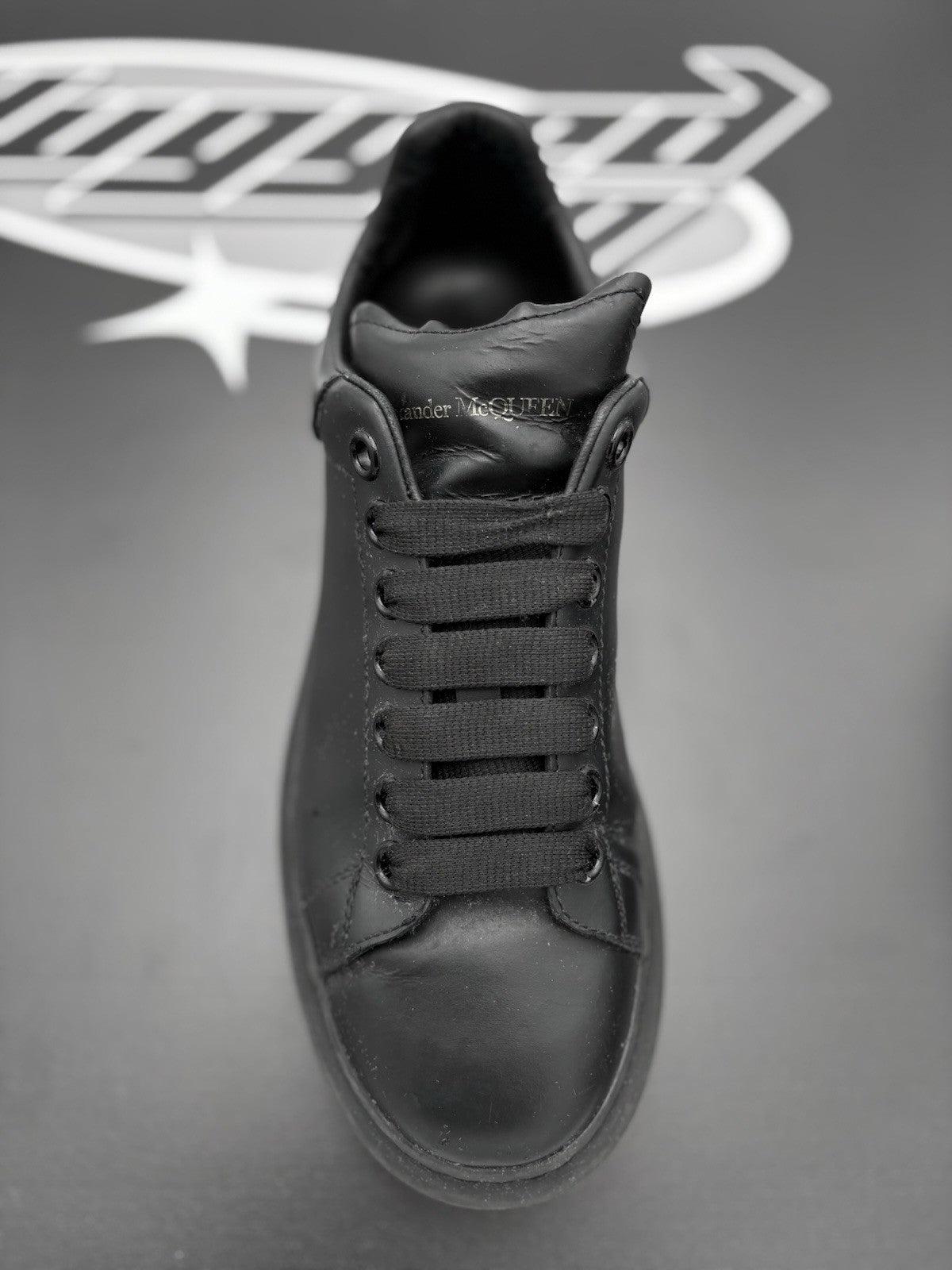 Size 41 (8 US) - Alexander McQueen Oversized ' Black '