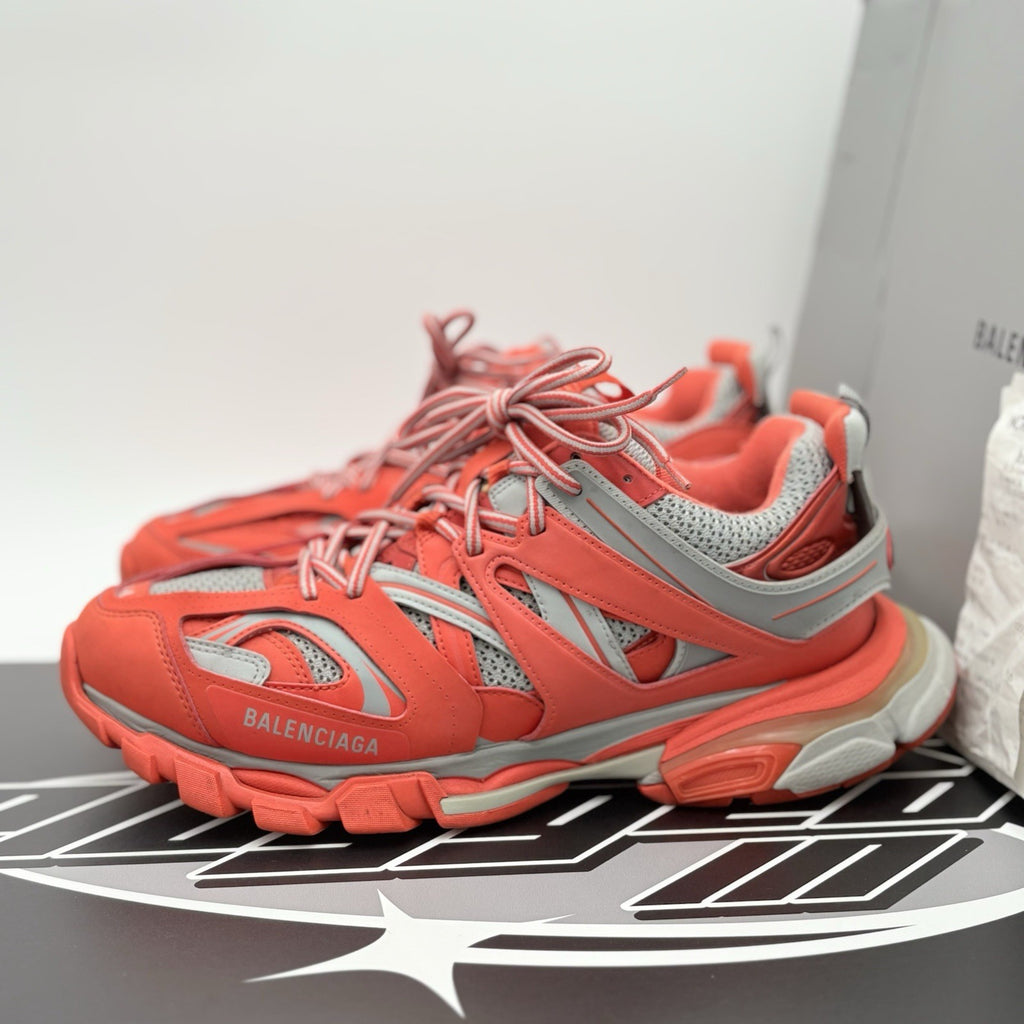 Size 44 (11 US) - Balenciaga Track Sneaker ' Orange Grey ' | GREAT CONDITION!