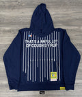 Size S - Thats A Awful Lot Of Cough Syrup Hoodie Yankees Edition ' Navy ' | NEW!