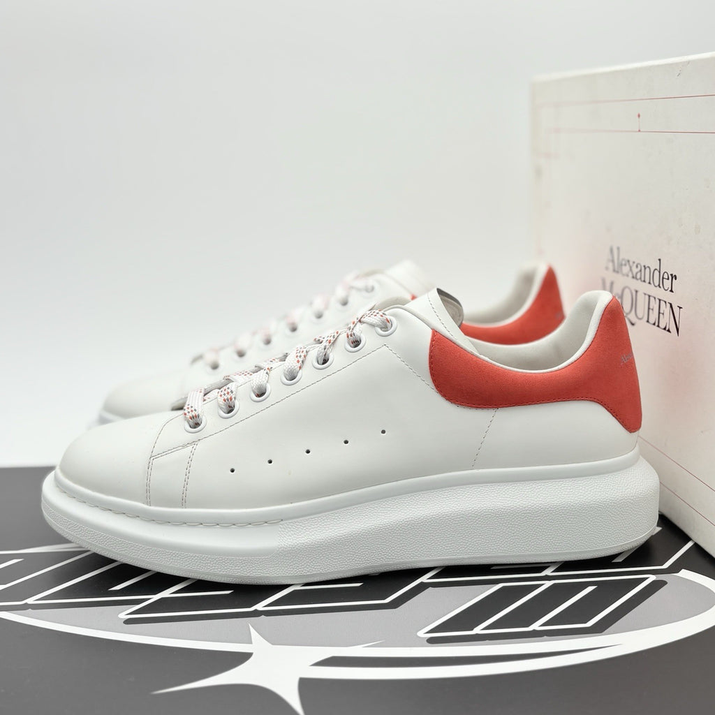 Size 45 (12 US) Alexander McQueen Oversized ' White Orange ' | GREAT CONDITION!