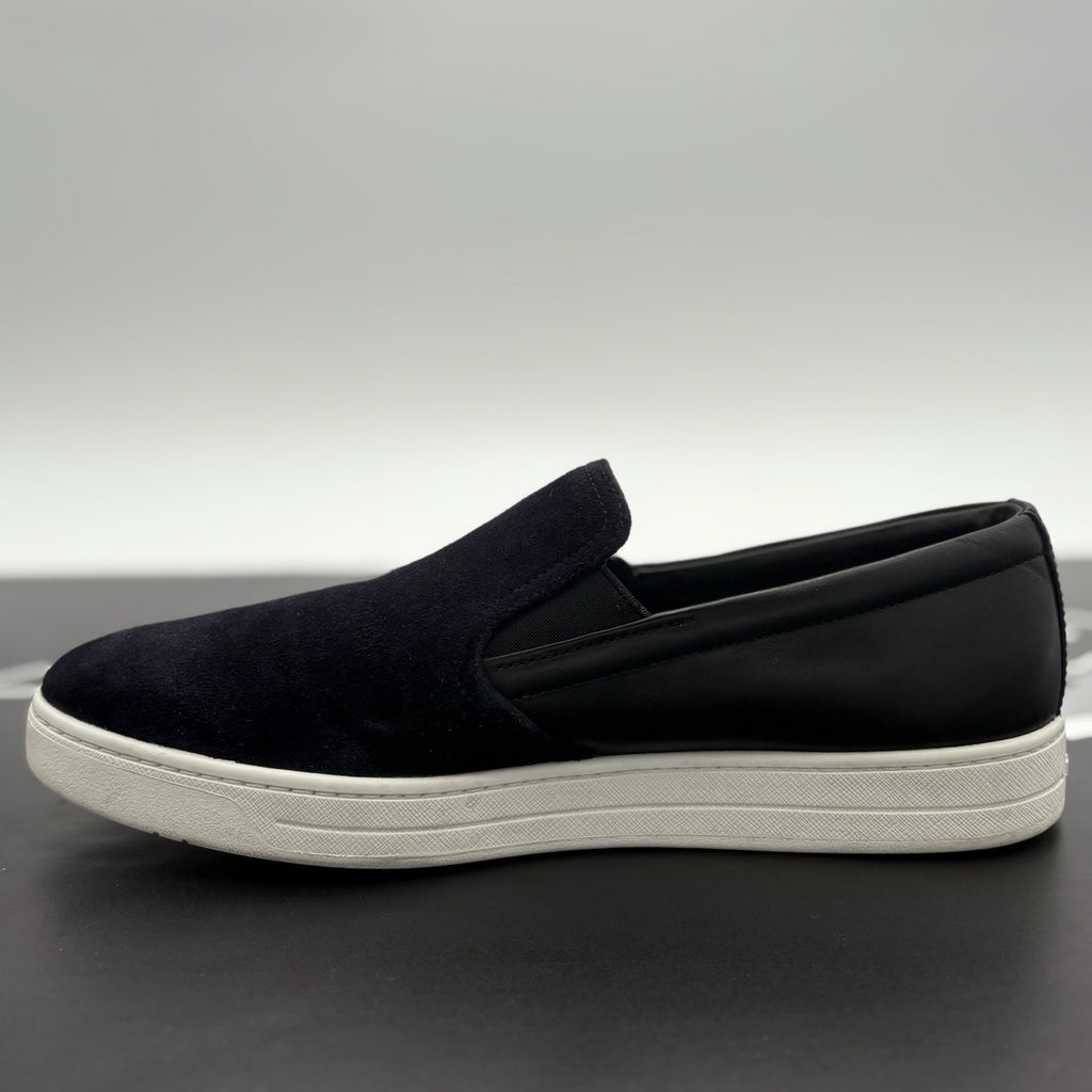 Size 6.5 UK (7.5 US) - Prada Suede Loafer ' Navy ' | GOOD CONDITION!