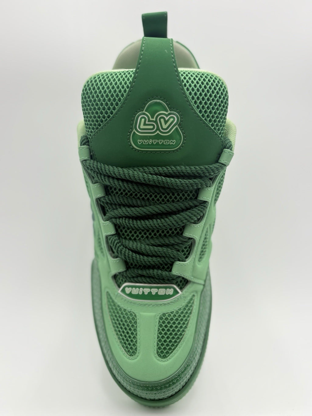 Size 8.5 LV (9.5-10 US) - Louis Vuitton Skate ' Green ' | SUPER CLEAN!