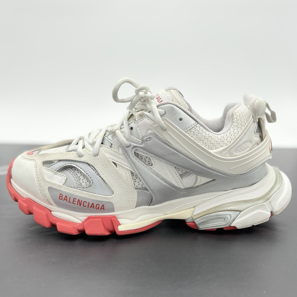 Size 42 (9 US) - Balenciaga Track Sneaker ' White Red ' | SUPER CLEAN!