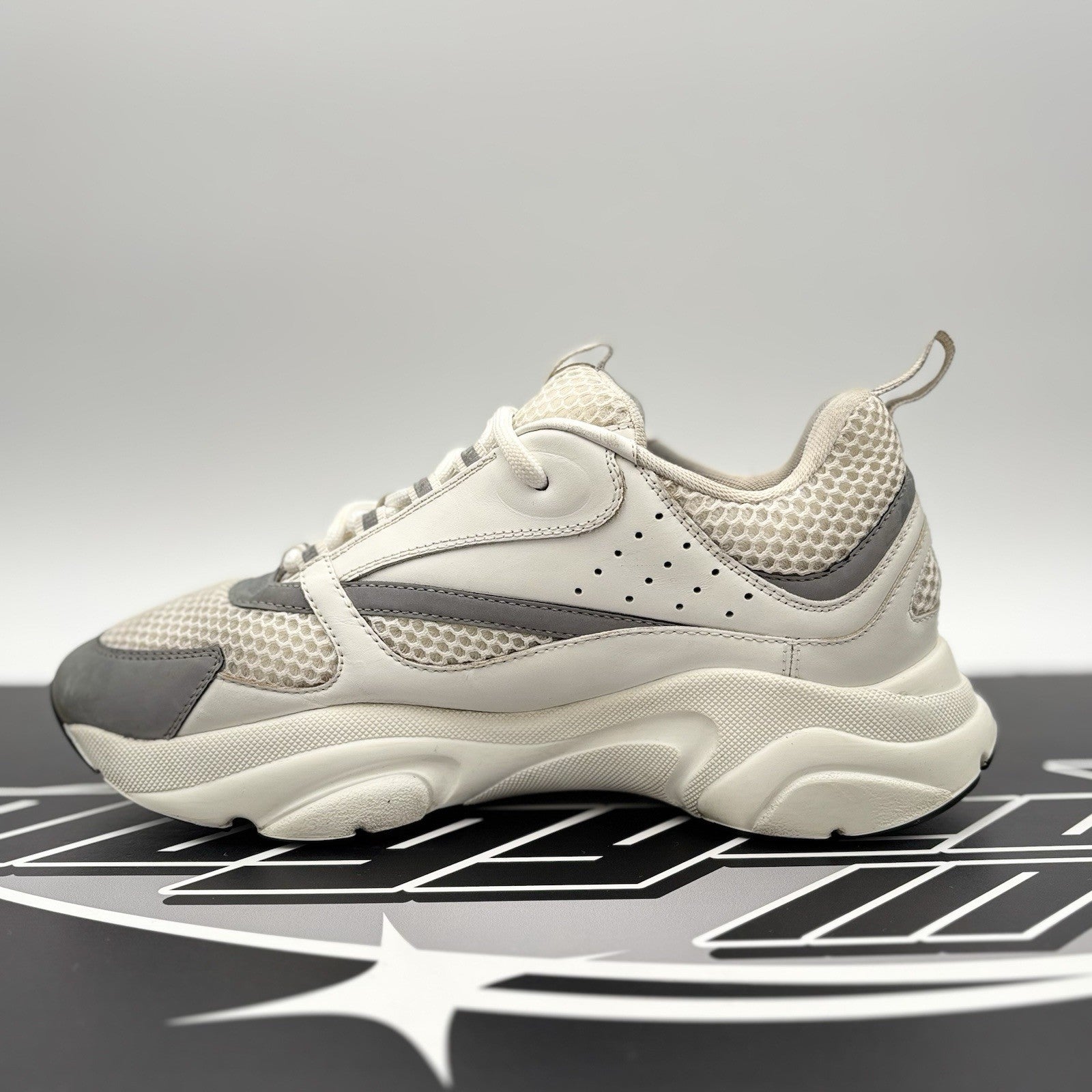 Size 41 (8 US) - Dior B22 Sneaker ' White Reflective '