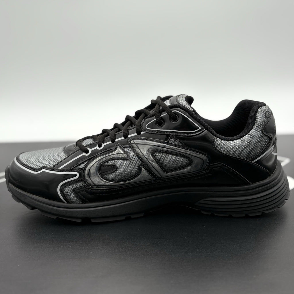 Size 45 (12 US) Dior B30 Reflective Sneaker ' Black Gray ' | EXCELLENT COND!