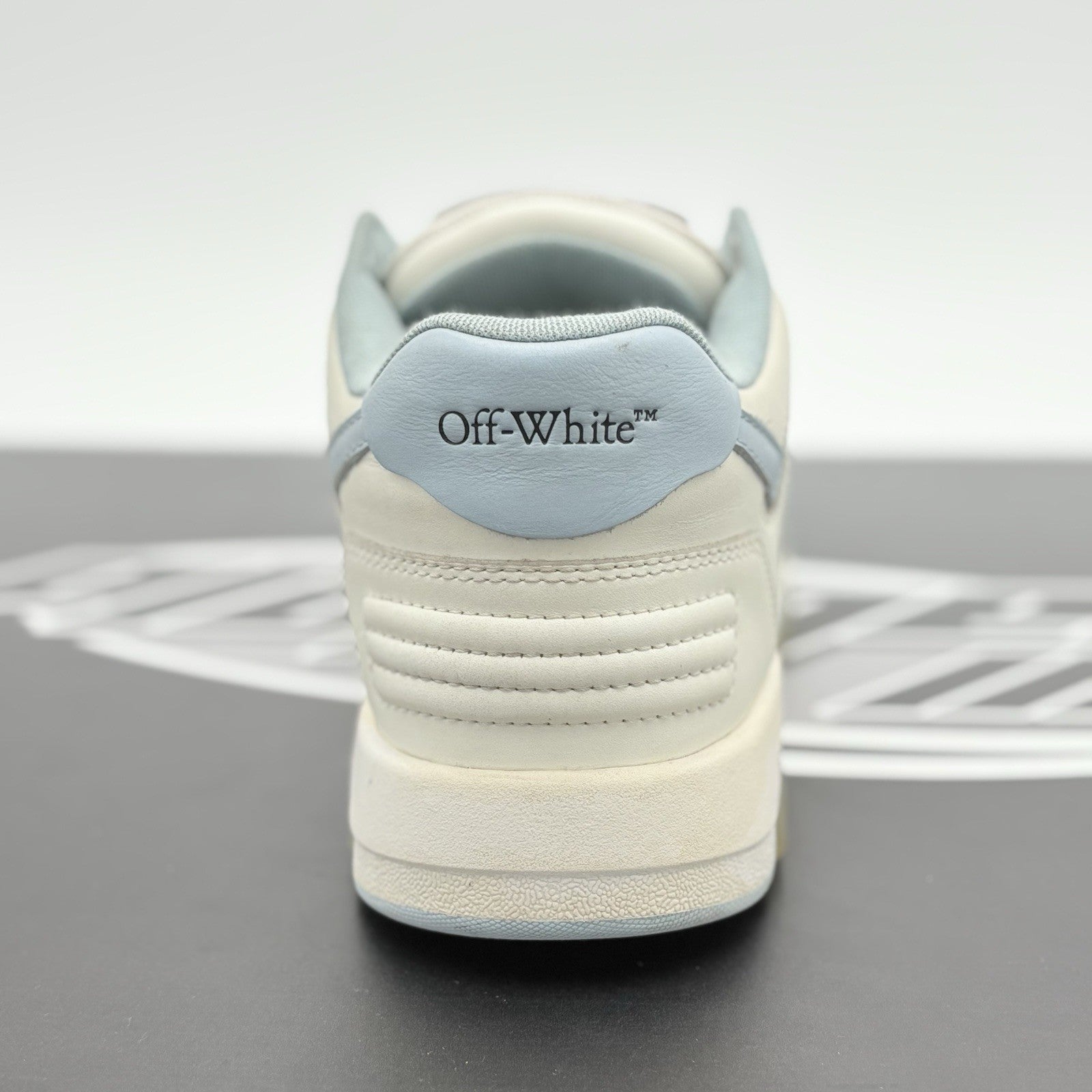 Size 41 (8 US) Off-White Out of Office ' White Light Blue ' | GOOD CONDITION!