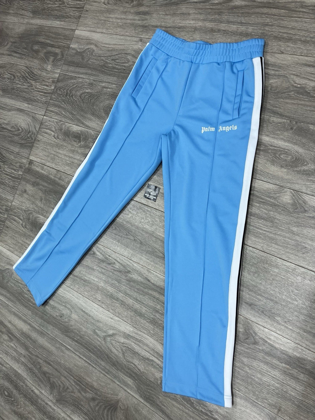 Size XL - Palm Angels Classic Track Pants ' Light Blue ' | EXCELLENT COND!