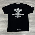Size L - Chrome Hearts Fleur Scroll Logo T-Shirt ' Black ' | ONLY WORN ONCE!