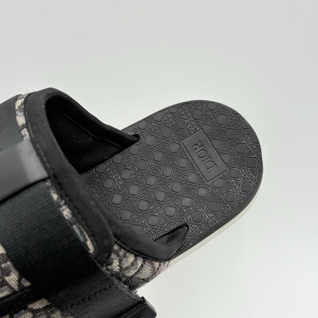 Size 42 (9 US) - Dior Alpha Oblique Sandal Slides ' Beige ' | GOOD CONDITION!
