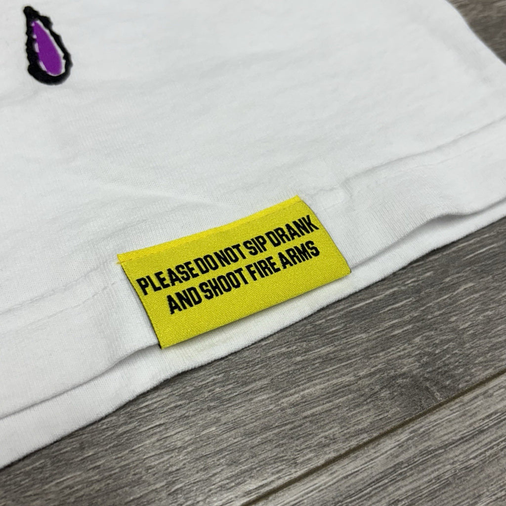 Size S - That’s A Awful Lot Of Cough Syrup X Persona T -Shirt ' White ' | NEW!