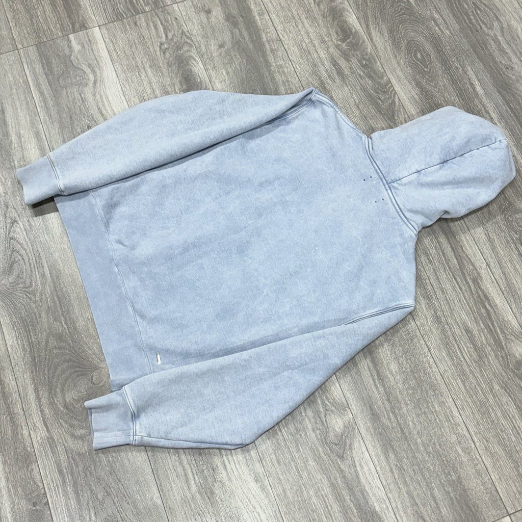Size L - Amiri Filigree Embroidered Hoodie ' Blue ' | GREAT CONDITION!