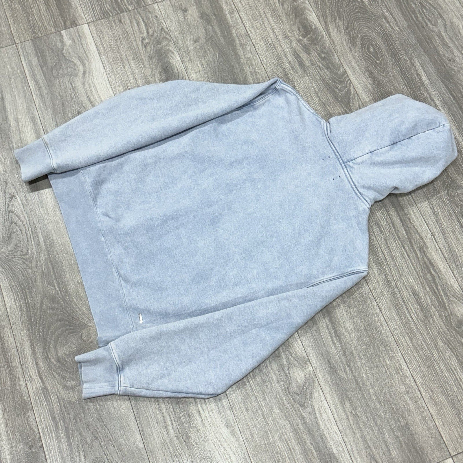 Size L - Amiri Filigree Embroidered Hoodie ' Blue ' | GREAT CONDITION!