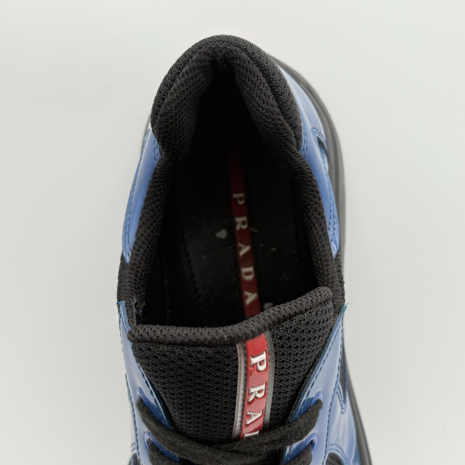 Size 7.5 UK (8.5US) - Prada Americas Cup ' Blue Black ' | SUPER CLEAN!