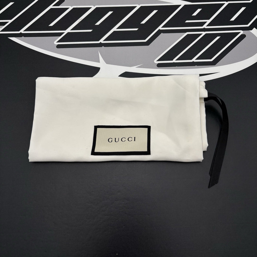 Size 9.5 G (10 US) - Gucci Ace GG ' Black '