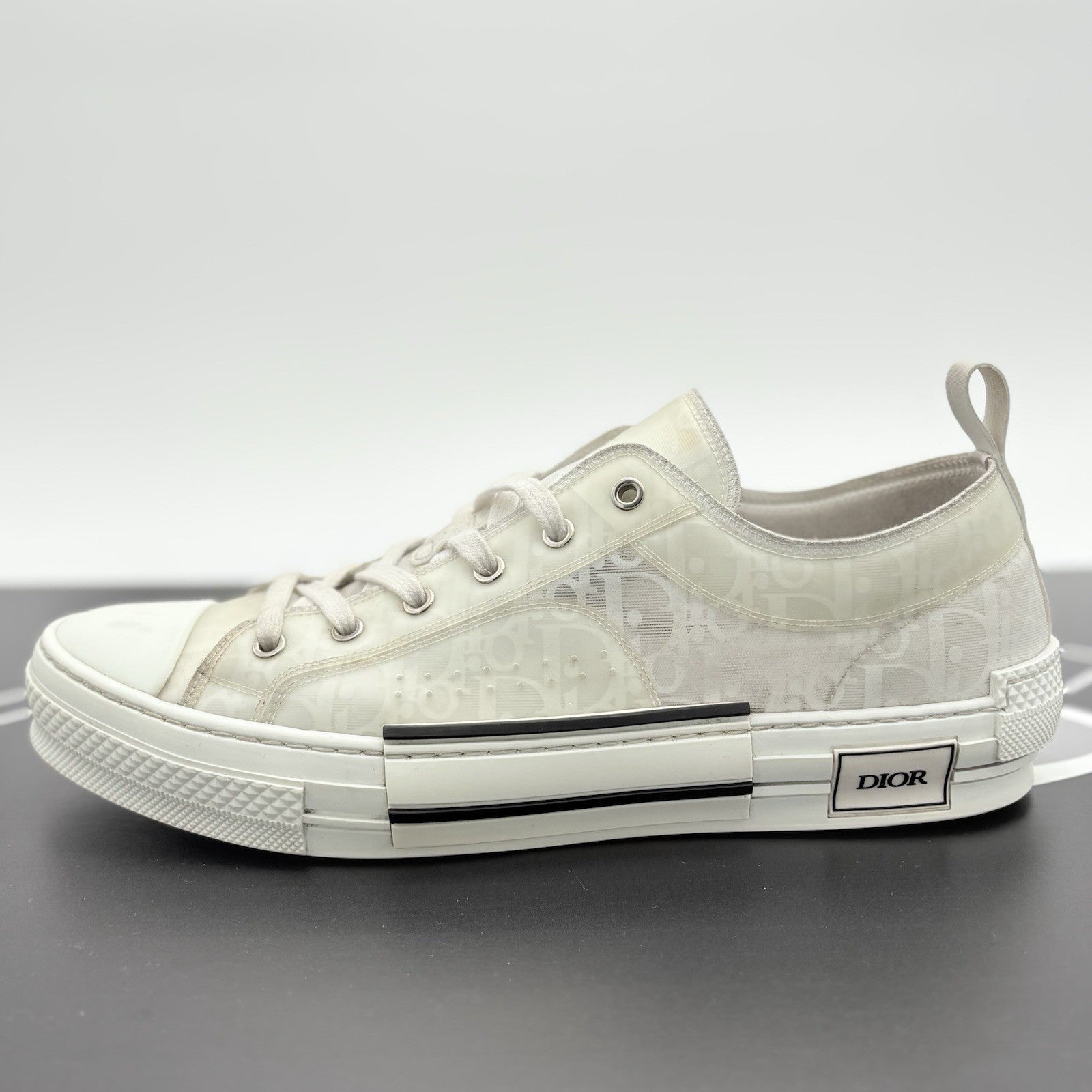 Size 46 (13 US) - Dior B23 Low ' White ' | GOOD CONDITION!