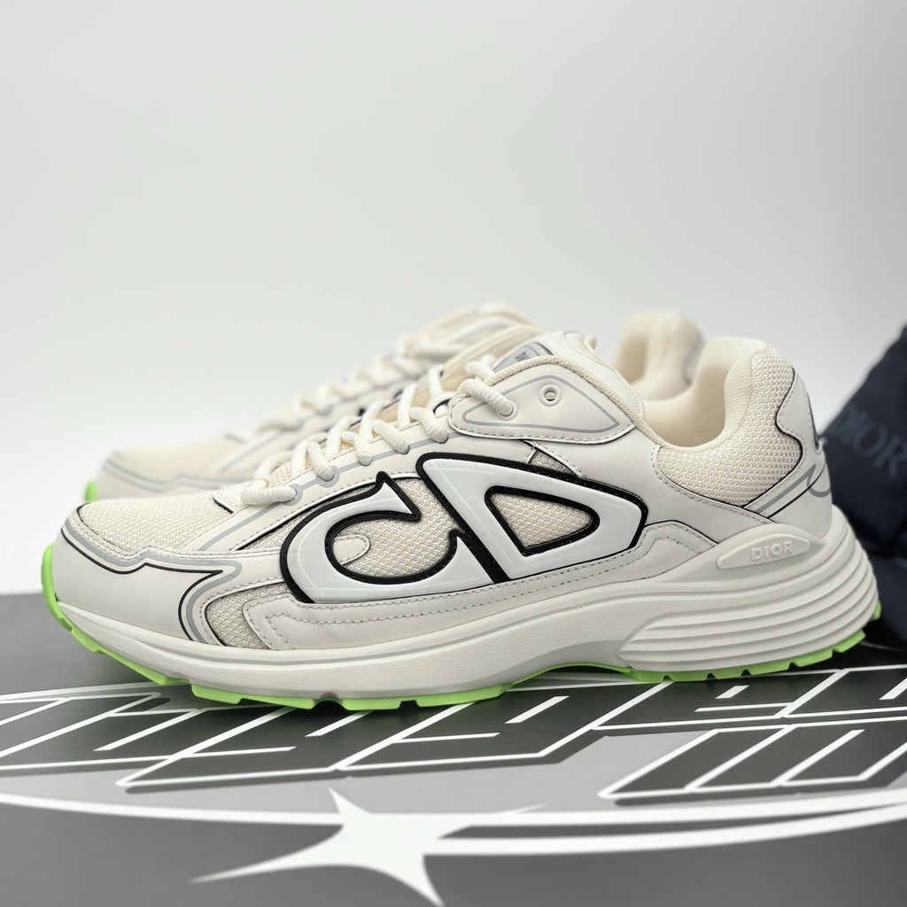 Size 42 (9 US) - Dior B30 Reflective CD30 ' Cream Green ' | SUPER CLEAN!