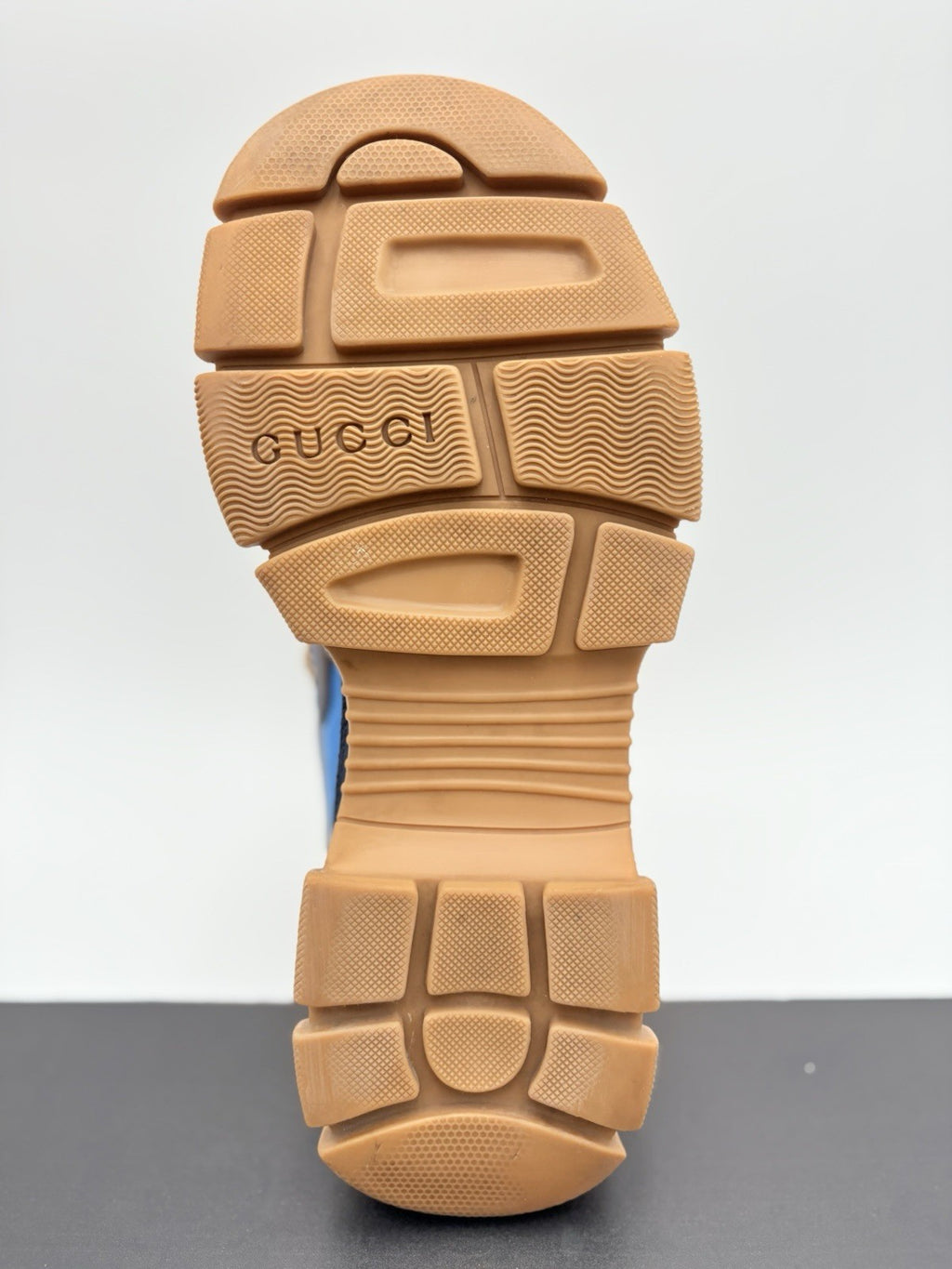 Size 7 G (7.5 US) - Gucci Flashtrek ' Blue Gum ' | GREAT CONDITION!