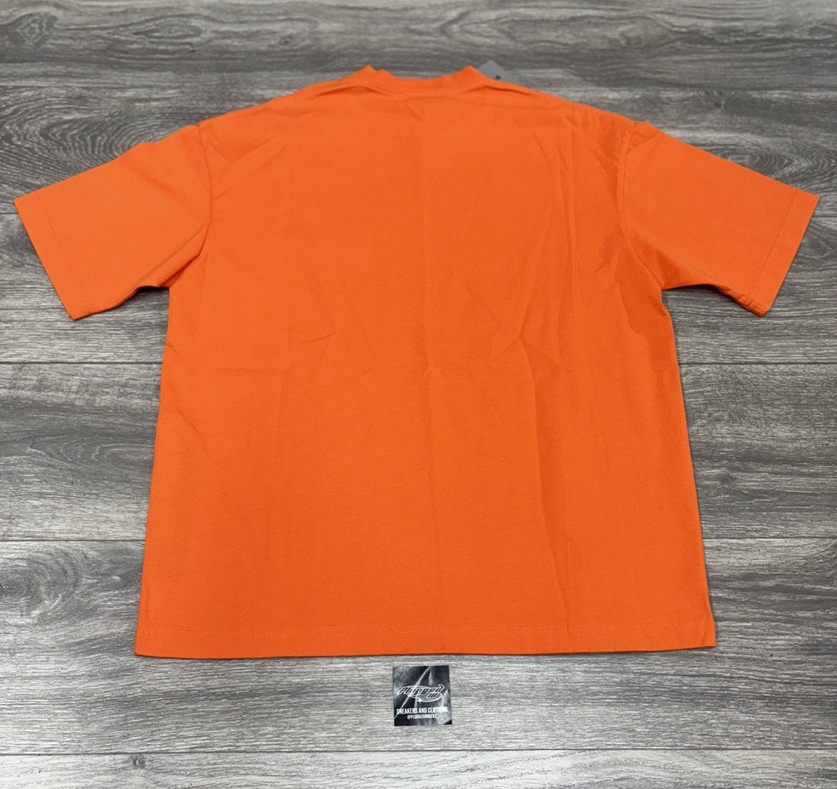 Size XS - Balenciaga Casual T-Shirt ' Fluorescent Orange ' | NEW!