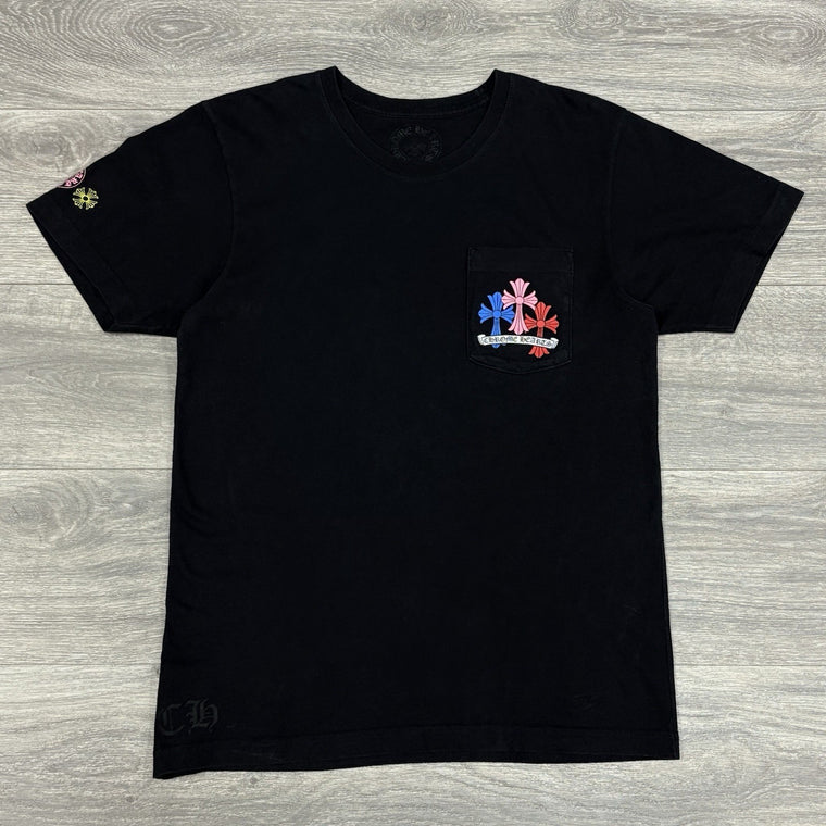 Multi Cross Cemetery T-Shirt Black — photo 8