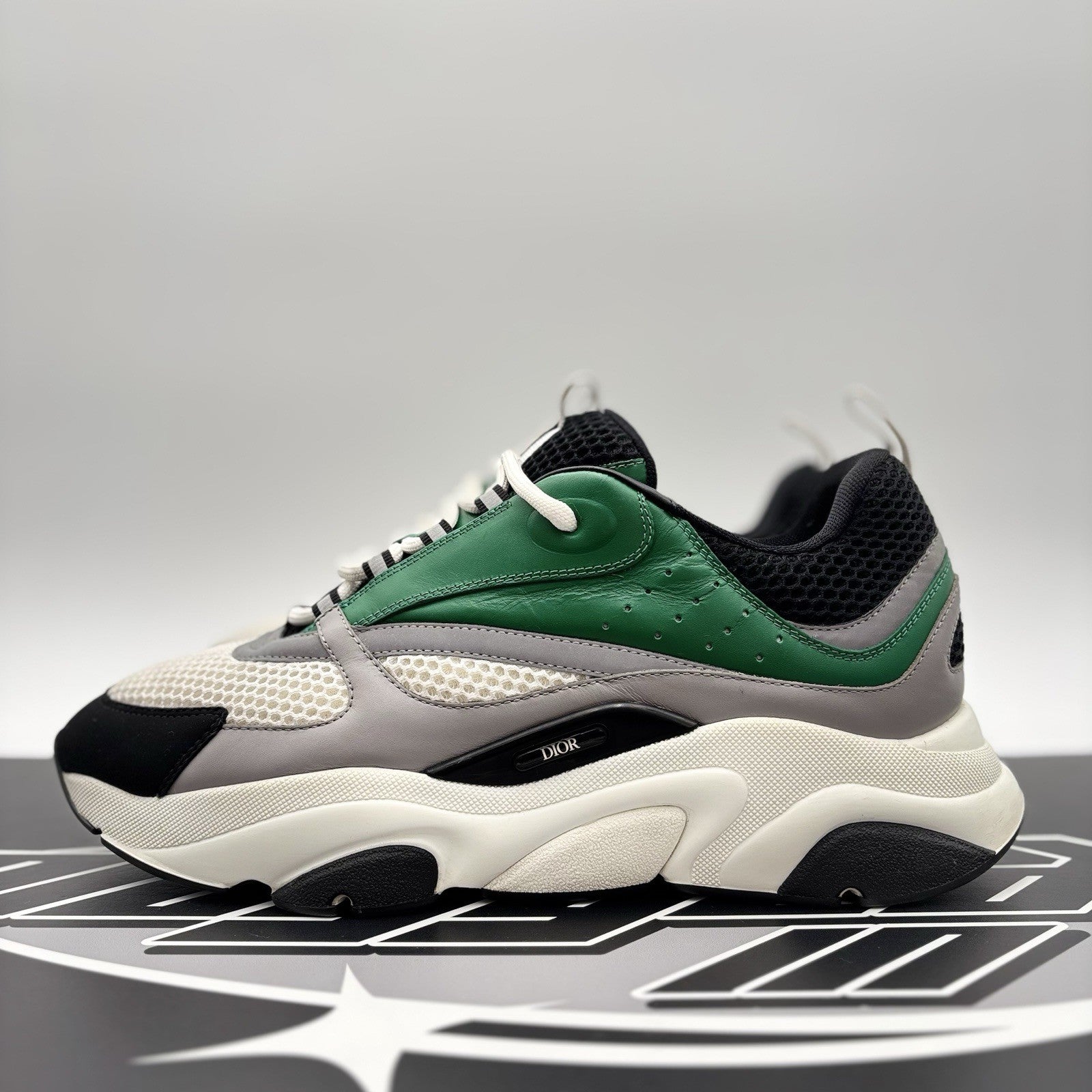 Size 46 (13 US) - Dior B22 Sneaker ' Green White Black ' | GOOD CONDITION!
