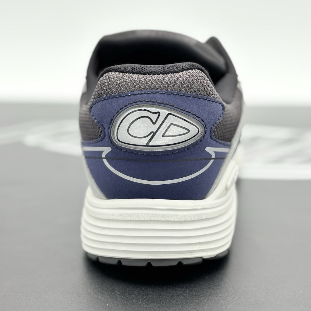 Size 42 (9 US) - Dior B30 Reflective Sneaker ' Blue Grey Black ' | SUPER CLEAN!