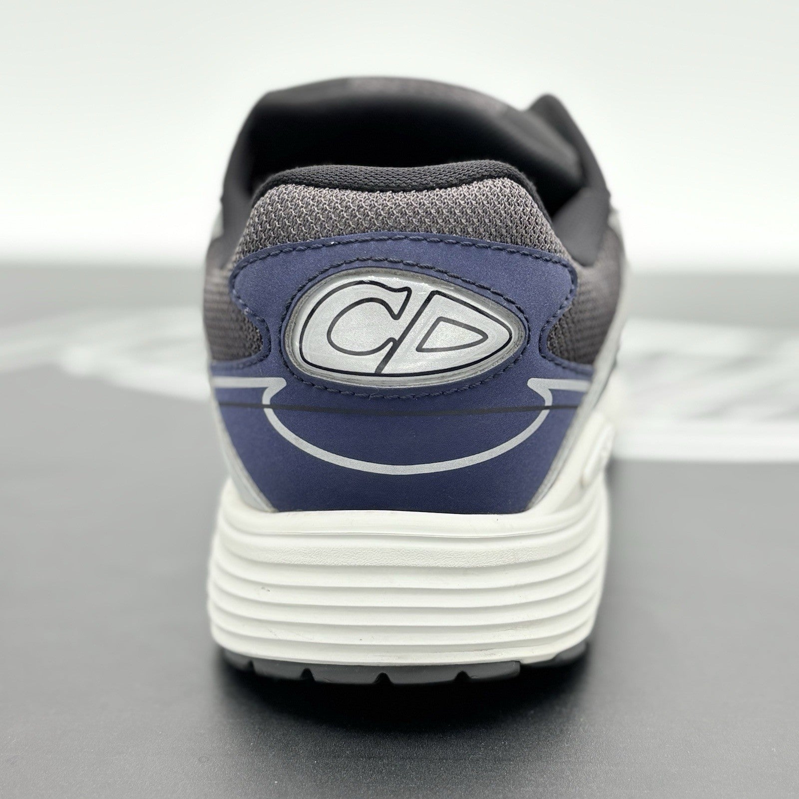 Size 42 (9 US) - Dior B30 Reflective Sneaker ' Blue Grey Black ' | SUPER CLEAN!