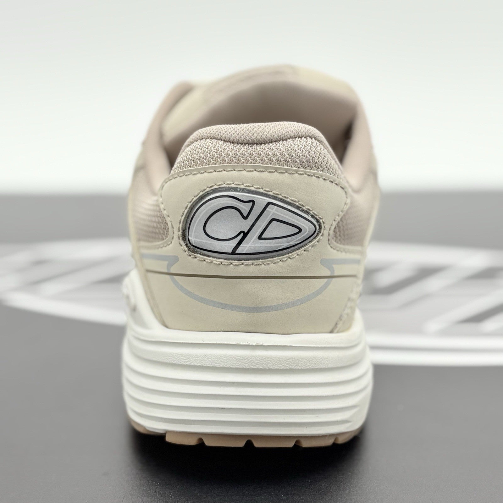Size 41 (8 US) - Dior B30 Reflective Sneaker ' Tan White ' | GREAT CONDITION!