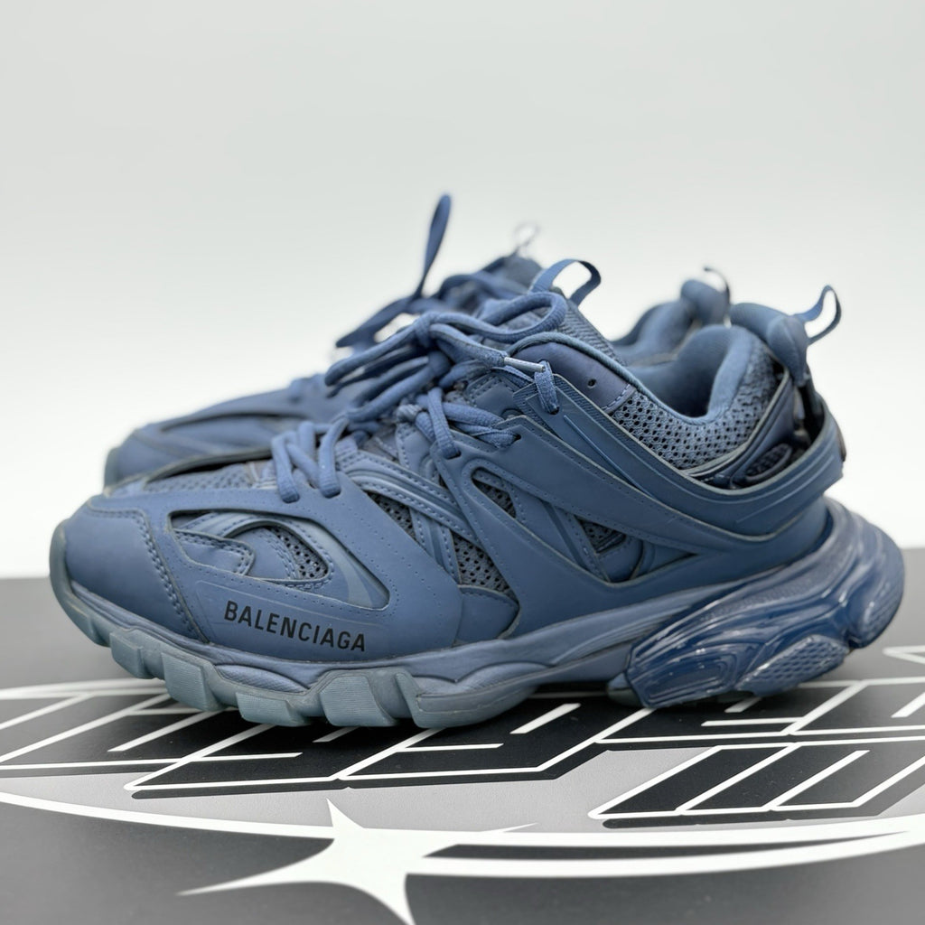 Size 40 (7 US) - Balenciaga Track ' Clear Sole Dark Navy '