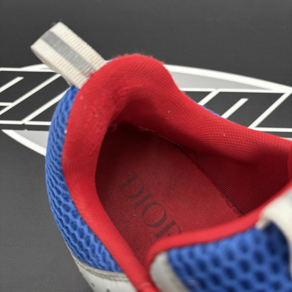 Size 44 (US 11) - Dior B22 Sneaker ‘ Gray, Red, Blue ‘ | GREAT CONDITION!