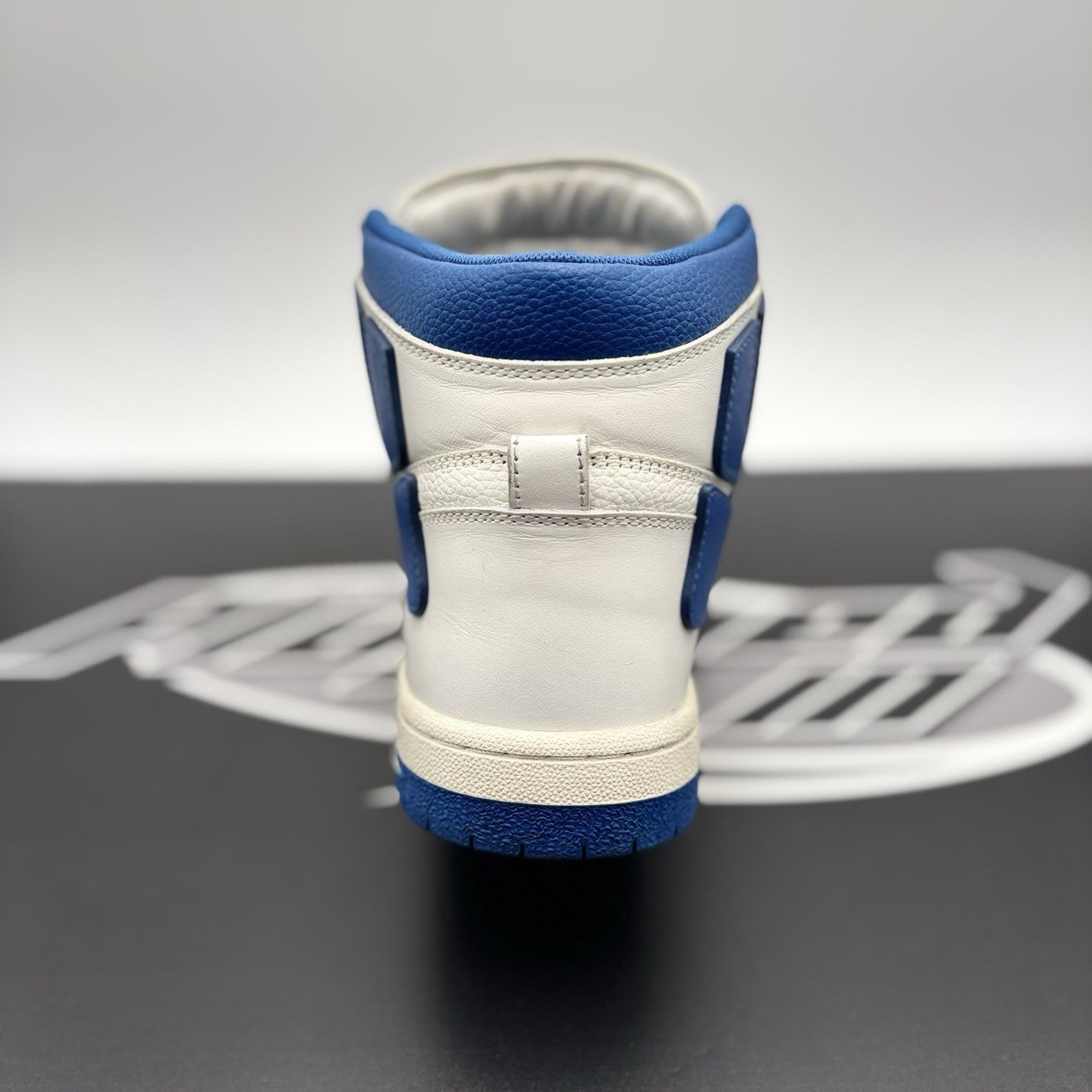 Size 43 (10 US) Amiri Skel High Top ' White Blue ' | GOOD CONDITION!