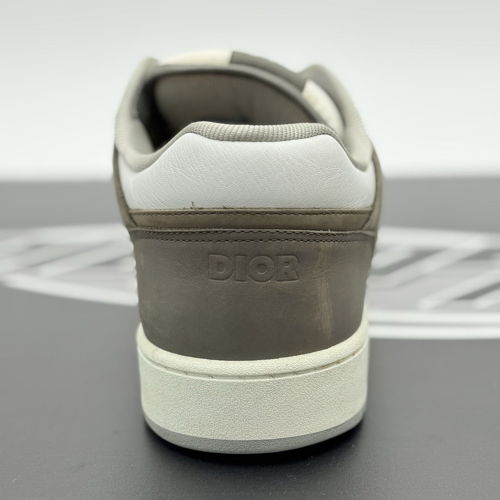 Size 45 (12 US) - Dior B27 Low Dior ' Olive White ' | GREAT CONDITION!