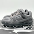 Size 7 LV (8-8.5 US) Louis Vuitton Trainer ' Dark Grey ' | SUPER CLEAN!