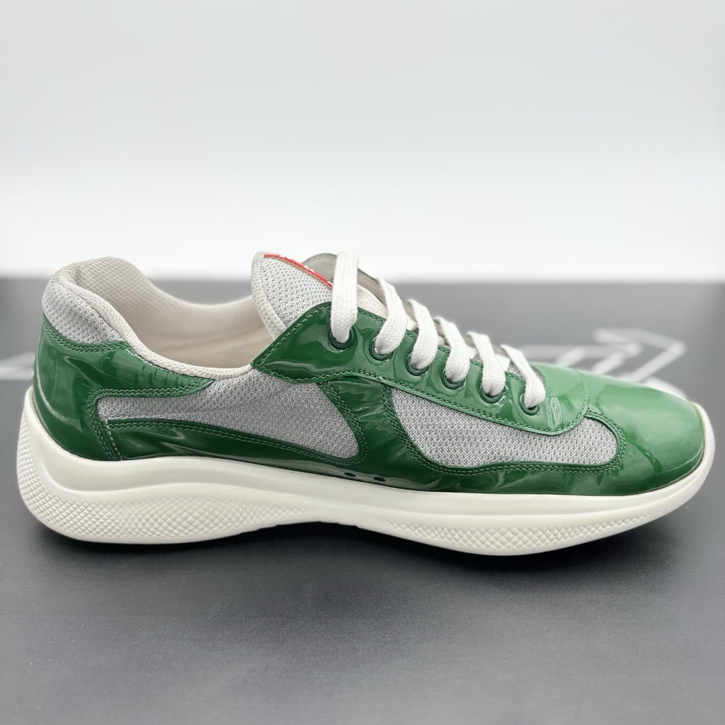 Size 9.5 UK (10.5 US) - Prada Americas Cup ' Green White ' | GOOD CONDITION!