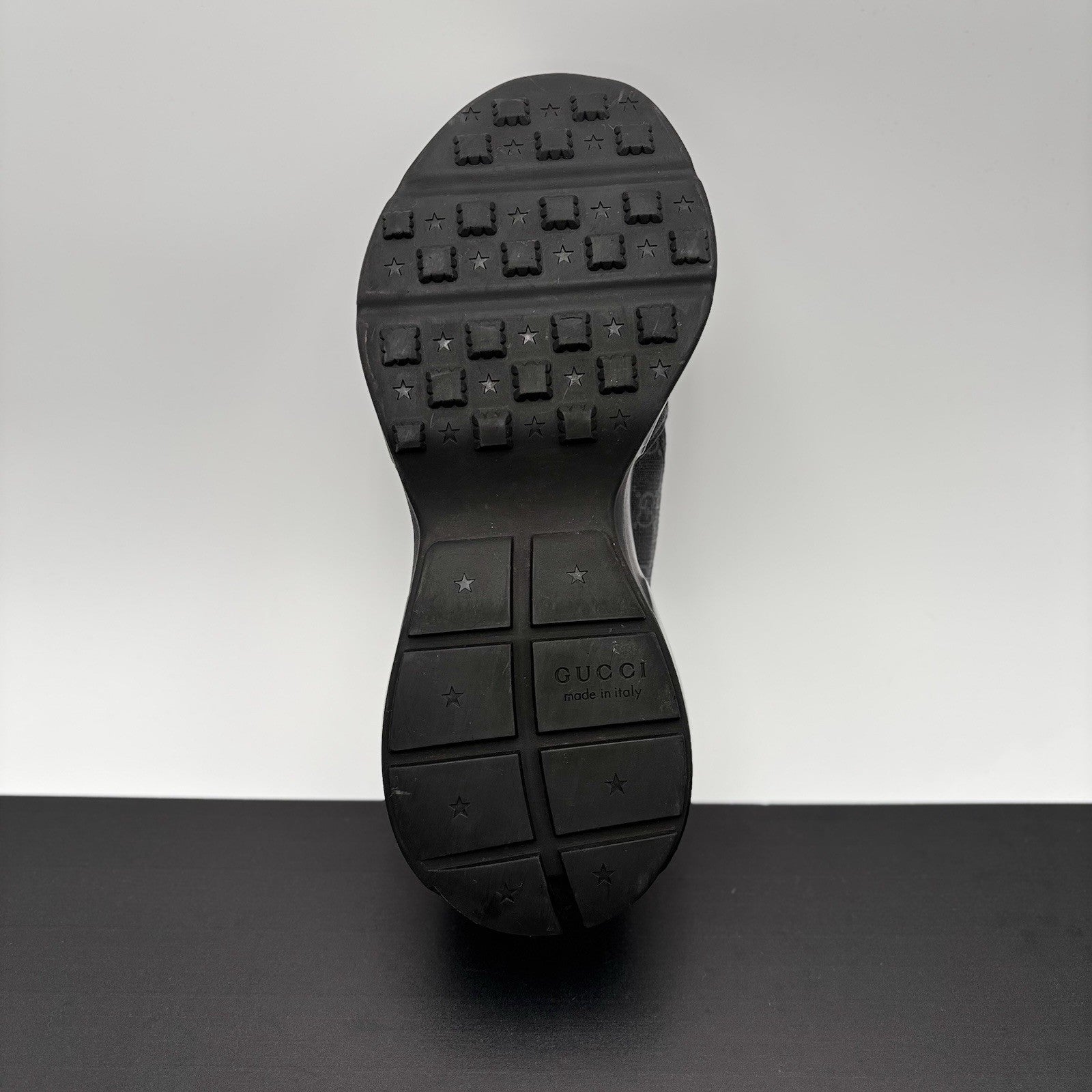 Size 10 G (10.5 US) - Gucci Rhyton ' Monogram Black ' | GREAT CONDITION!