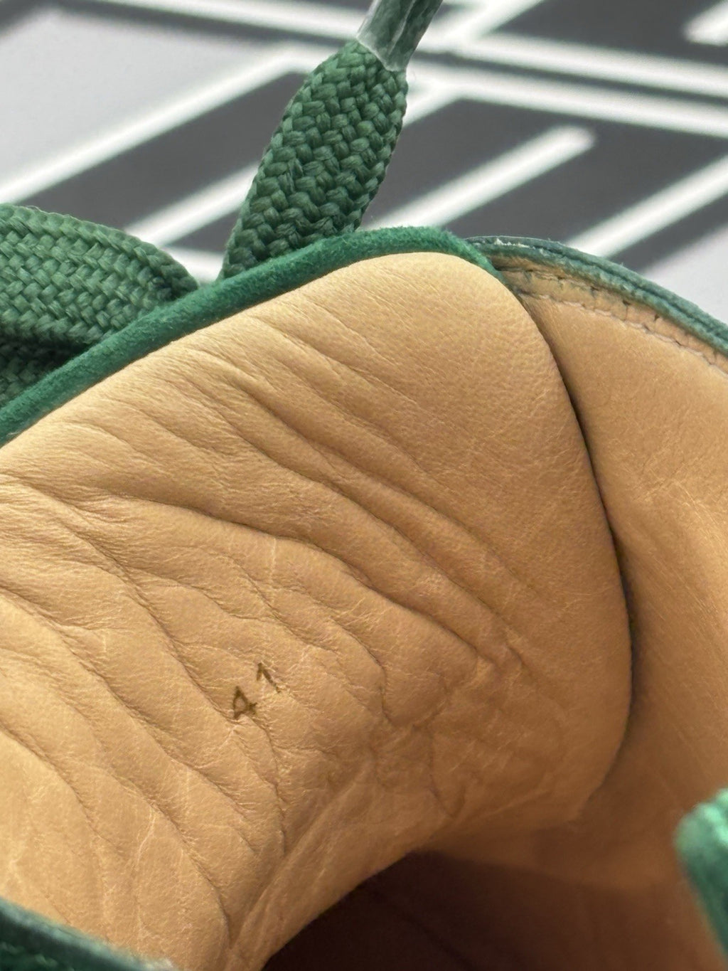 Size 41 (8 US) - Christian Louboutin Spikes ' Green ' | EXCELLENT CONDITION!