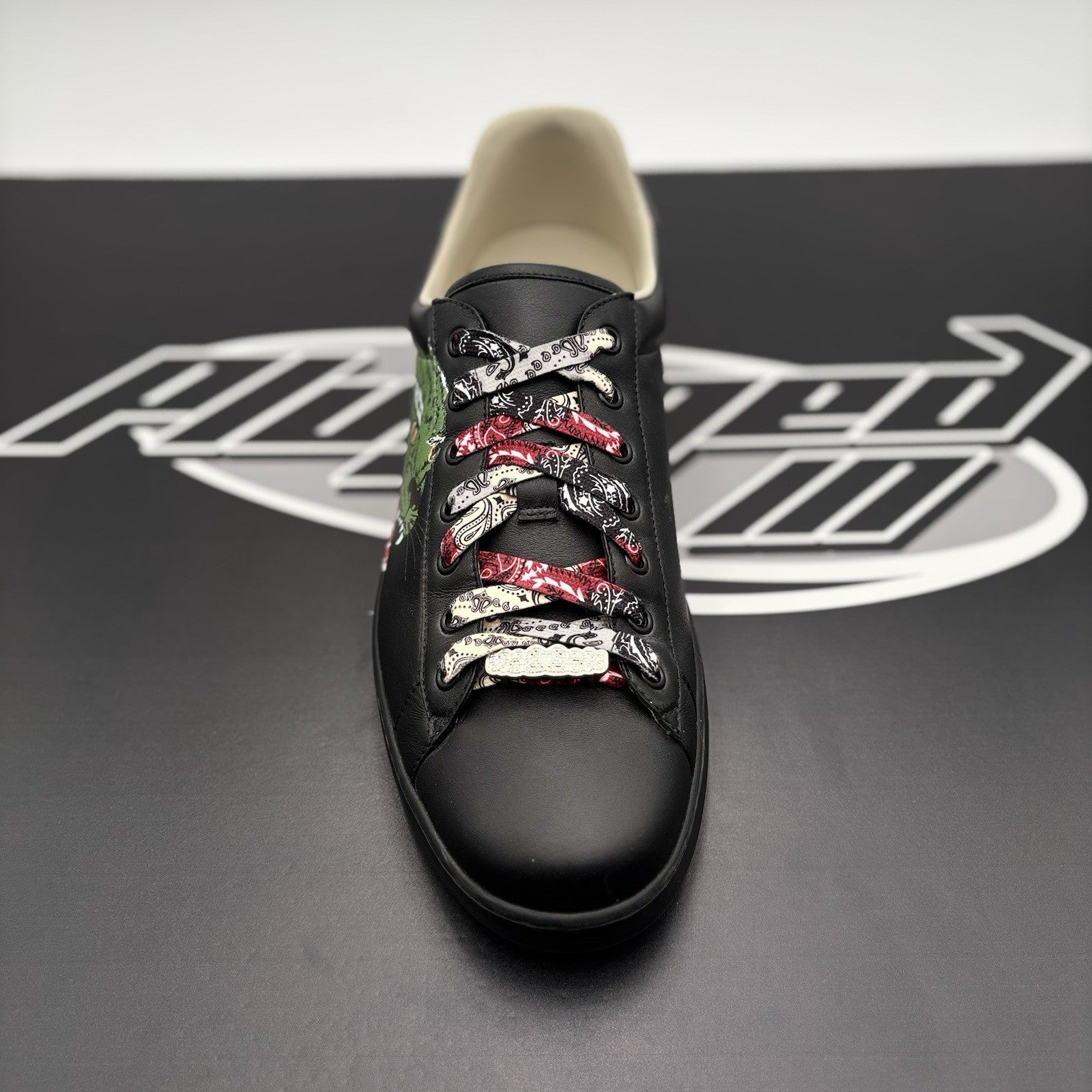 Size 11 G (11.5 US) - Gucci Ace ' Green Panther ' | SUPER CLEAN!