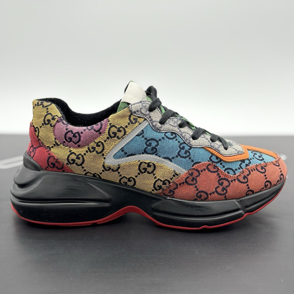 Size 8.5 G (9 US) - Gucci Rhyton GG Monogram ' Multicolor ' | GOOD CONDITION!