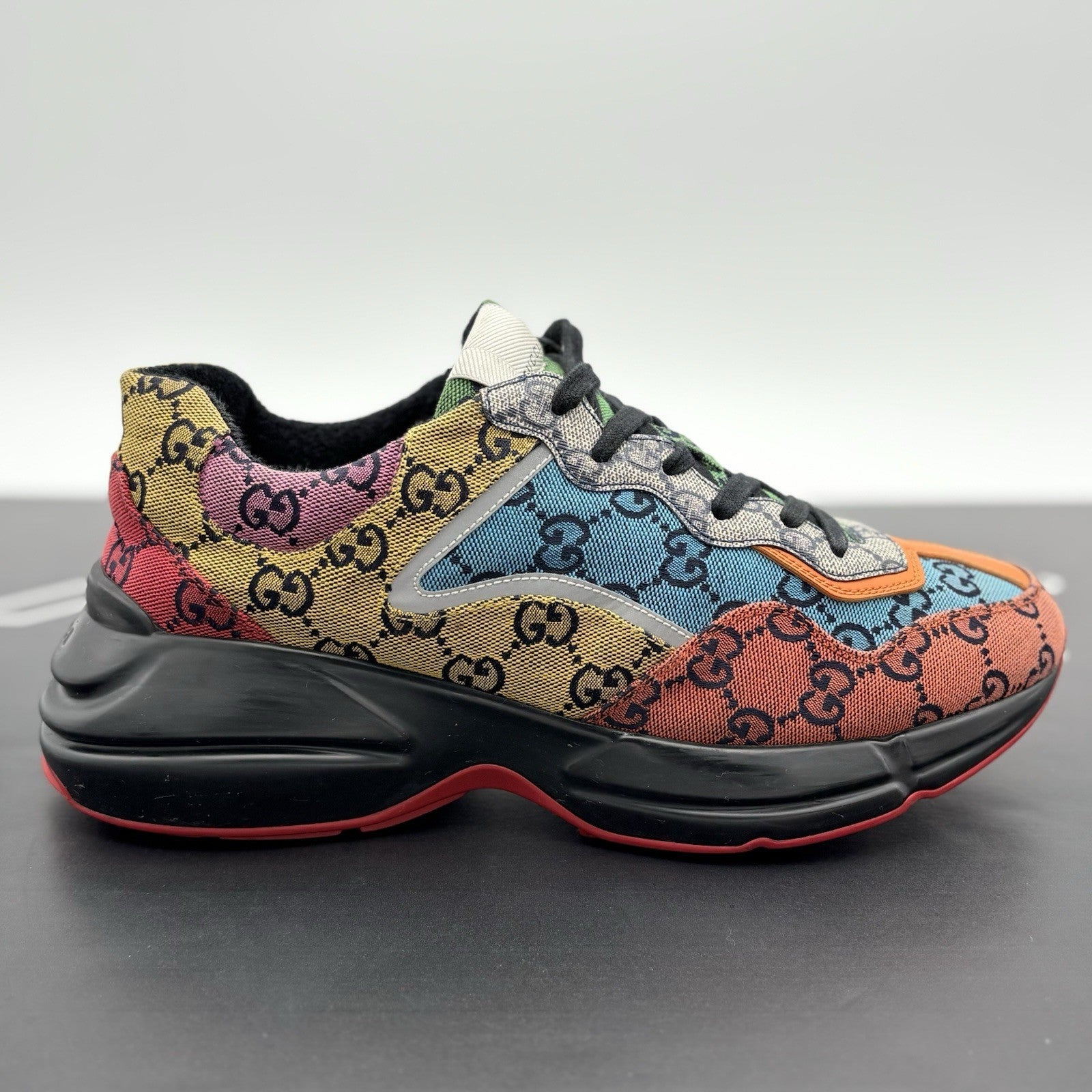 Size 8.5 G (9 US) - Gucci Rhyton GG Monogram ' Multicolor ' | GOOD CONDITION!