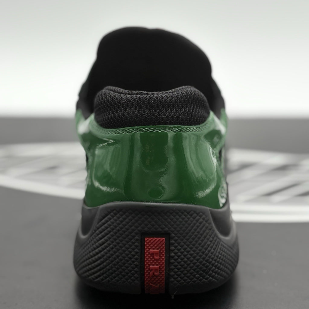 Size 8.5 UK (9.5 US) - Prada Americas Cup ' Green Black ' | GOOD CONDITION!