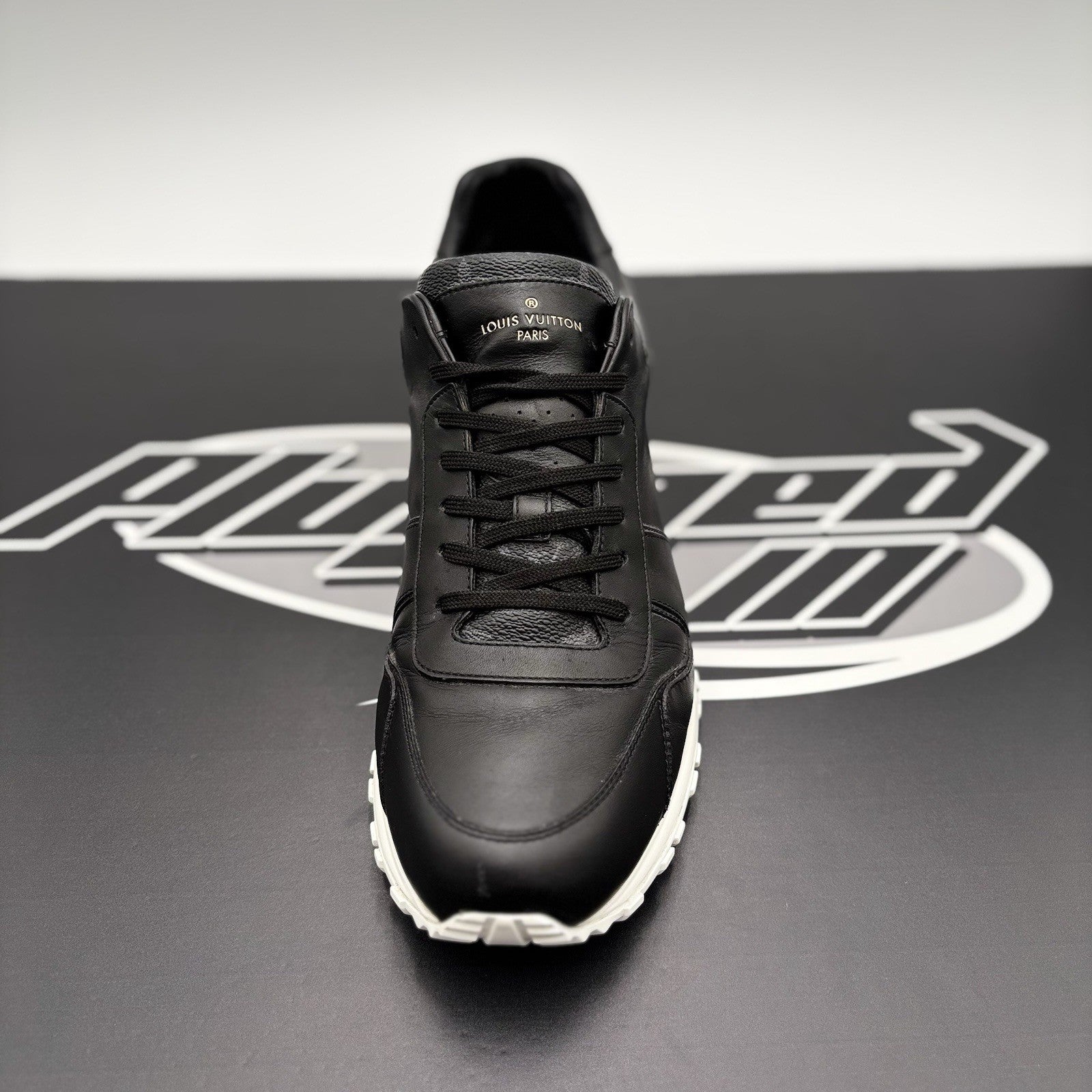 Size 9.5 LV (10.5-11 US) Louis Vuitton Runaway ' Black White ' | GREAT COND!
