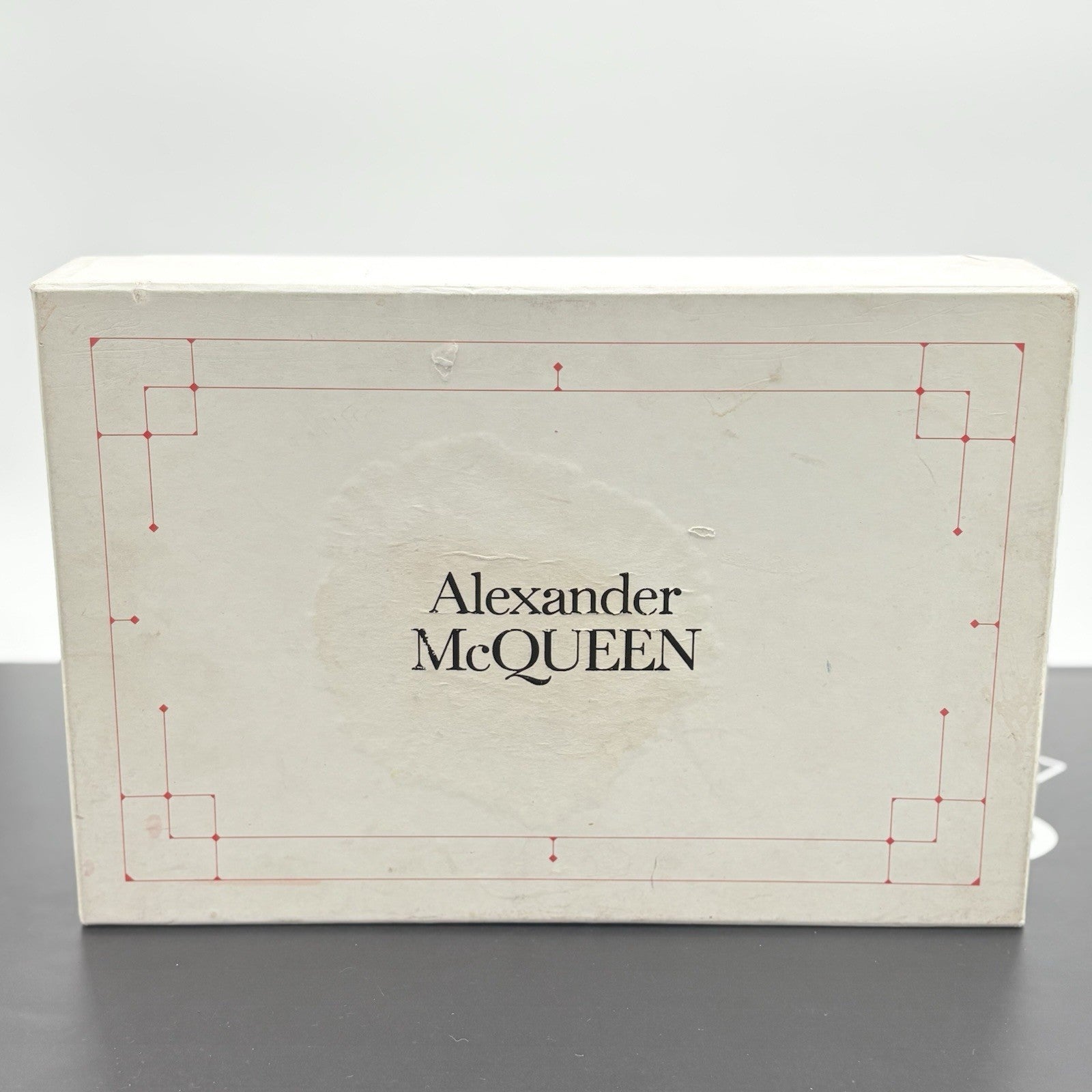 Size 42 (9 US) Alexander McQueen Oversized ' White Aruba Blue ' | GOOD CONDITION