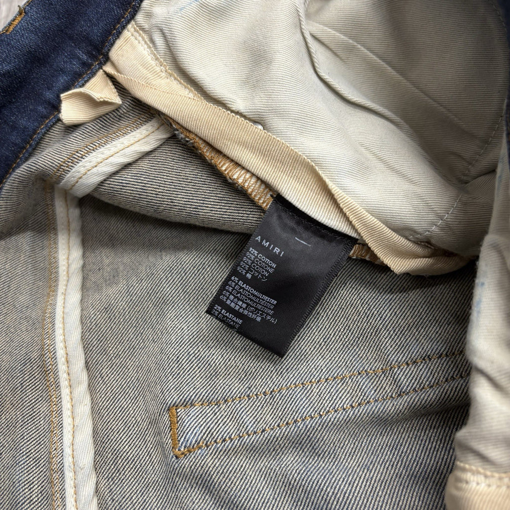 Size 38 - Amiri Stack Jeans ' Blue ' | SUPER CLEAN!