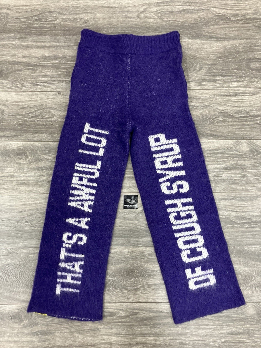 Size XXL - That's A Awful Lot Of Cough Syrup Mohair Pants ' Purple ' | NEW!