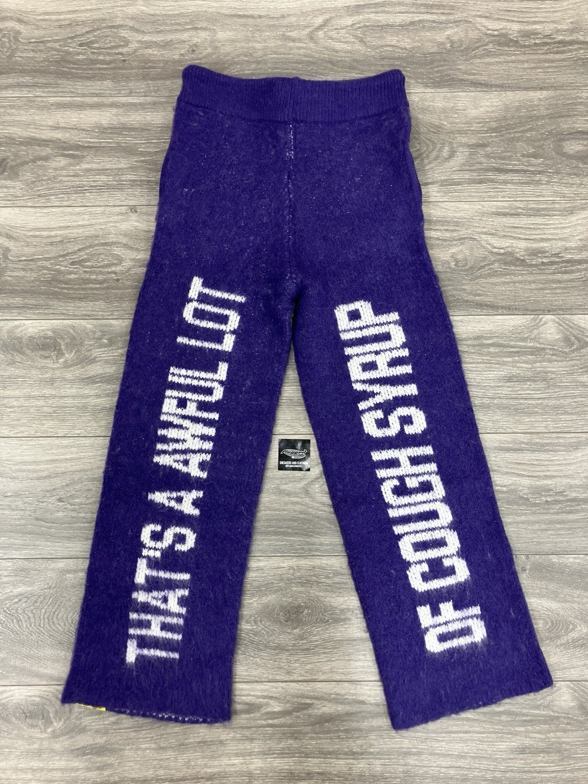 Size XXL - That's A Awful Lot Of Cough Syrup Mohair Pants ' Purple ' | NEW!