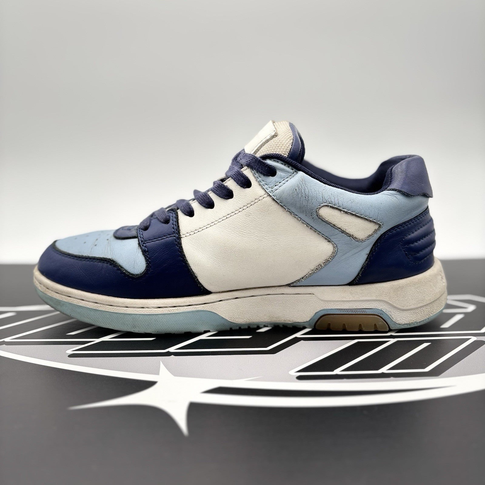 Size 42 (9 US) Off-White Out Of Office ' Blue White '